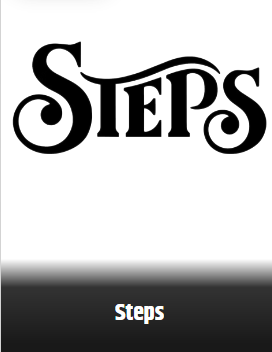 2026-07-23_13-56-20 - bootleg betty Stylized black 'STEPS' logo on white background, with a dark gradient bar below displaying the word 'Steps'.
