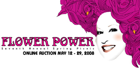Charity Buzz Partners With NYRP For The 7th Annual SpringFest <br> "2008 Flower Power Auction"