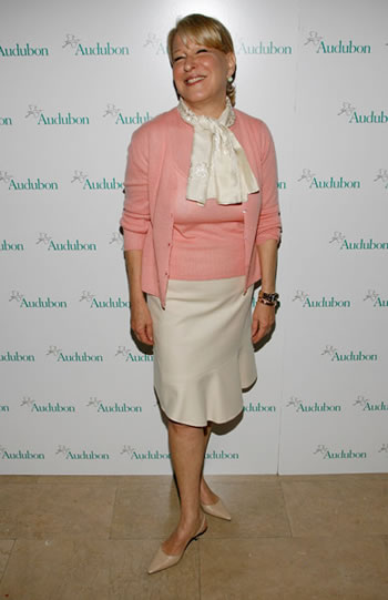 Bette Honored At The 5th Annual National Audubon Society's Women in Conservation Luncheon