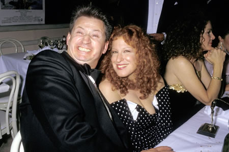 Bette and Martin at Swifty Lazar\'s Oscar Party 1988