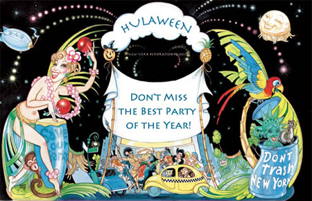 Hulaween And Charity Buzz Reminders