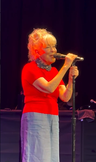 JUNE 14: Bette Midler performs onstage during Rise Up, Sing Out: A Concert for the First Amendment  on June 14, 2026 in New York City. 