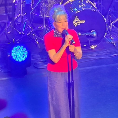 JUNE 14: Bette Midler performs onstage during Rise Up, Sing Out: A Concert for the First Amendment  on June 14, 2026 in New York City. 