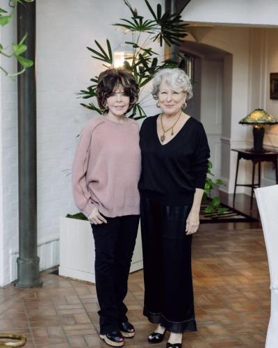 Bette Midler & Carole Bayer Sager in June 2024