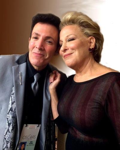 Vocal Coach and Bette Midler at Oscars in 2014