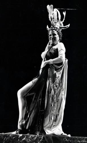 Bette Midler as The Acid Queen in Seattle Opera House production of Tommy 1971