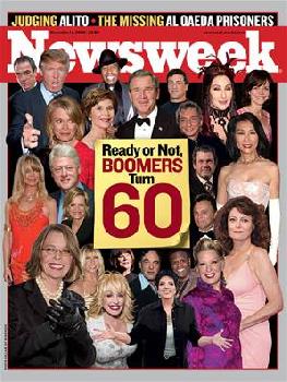 Bette Makes Cover Of Newsweek Among Other Baby Boomers!